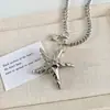 Joyería Transfronteriza Europea y Americana Dulce Fresco Oscuro Pastoral Collar de Estrella de Mar Colgante Personalizado Irregular de Estrella de Cinco Puntas Collar para Mujer