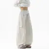 Calça Masculina Hipster Cool Workwear Marca Tendência Bolsos Largos Outono Xadrez Tamanho Plus Size Big and Tall Calça Longa Lâmina Curva Cobertura de Bumbum Tamanho Americano