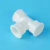 Fengfeng 4 puntos tres alambres interiores conector en T pom plástico alambre exterior conector tubería de pom para tuberías de energía solar