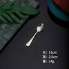 Cuchara de café de hotel, juego de vajilla de acero inoxidable 1010, cuchara redonda para mezclar, cuchillo para carne, vajilla occidental, cuchillo y tenedor, cuchara