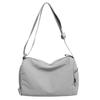 Bolsa Transversal de Marca da Moda para Mulheres, Simples, Grande Capacidade, Tecido de Nylon, Bolsa de Viagem Ruiying, Estilo Despojado, Bolsa de Bagagem, Bolsa de Ombro Único para Homens