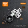 Bisagra de Puerta de Vidrio Abatible Transfronteriza Bisagra Bisagra Puerta de Gabinete Bisagra de Tubo Bisagra de Puerta de Vitrina Apertura 26 mm
