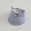 Sombrero de Bebé Otoño Corea del Sur Estilo Nuevo Lindo Dibujo Animado Protector Solar Exterior Ala Ancha Sombrero de Copa Abierta Sombrero con Protección Solar para Bebé