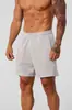 Shorts Retos de Corrida Fitness Musculação Estilo Americano Verão Casual Tendência Marca Shorts Casuais Largos