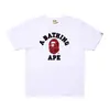 260g Comércio Exterior Transfronteiriço Alta Qualidade Manga Curta Estampa de Letras Casual Estilo de Rua Unissex Solta Oversized Camiseta Meia Manga Camisa Tendência