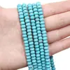 Cuentas Turquesa Azul Sintéticas para Joyería DIY Cuentas Retorcidas Turquesa Cuentas con Forma Especial Cuentas Separadoras de Ábaco Animales de Ábaco Cuentas Sueltas