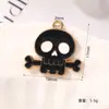 Colgantes de aleación con goteo de aceite de Halloween, dijes de fantasma, calabaza, calavera, accesorios para pendientes, collares, llaveros hechos a mano para DIY