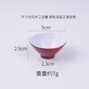 Miniatura Bandeja Jantar Prato Wok Tableware Comida Play House Props diy Mini Doll House Cozinha Cena Matching