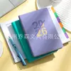 Exportación Transfronteriza 2026 Calendario Inglés Español Diario Una Página Autodisciplina Plan Semanal Cuaderno