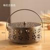 Prato de incenso criativo para mosquitos, suporte para incenso contra mosquitos, à prova de fogo, segurança para ambientes internos e externos, fogão de incenso para mosquitos, bandeja japonesa, suporte para incenso contra mosquitos com tampa