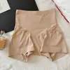 Pantaletas Moldeadoras Sin Costuras para Mujer de Cintura Alta para Abdomen y Glúteos Pantalones Cortos de Seguridad Ropa Interior