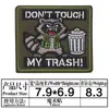 Insignia de Moral Táctica de Velcro Diversión Humor Ironía Inglés Bordado Parche de Tela Conjunto Transfronterizo Parches