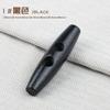 Botón de Abrigo de Moda de Mancha Botón de Olivo de Madera Botón Atmosférico Simple para Abrigo Duffle Botón Estilo Academia para Abrigo de Lana