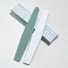 Papel de Lija Lavado con Agua Verde Lima de Uñas de Doble Cara Tira Pulidora de Superficie Fina Herramienta para Uñas Tira Pulidora de Superficie Gruesa Lima de Uñas Venta al por Mayor