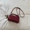 2026 Nuevo Modelo Bolso Cruzado de Hombro Único de Color Sólido, Bolso Dumpling Casual de Moda de Alto Estilo, Bolso Cuadrado Pequeño de Moda para el Viaje Diario