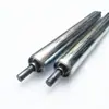 Acessórios de Rolos Não Motorizados, Peças de Transportador de Rolos, Rolos de Transportador Galvanizados Revestidos de Borracha, Rolos de Transporte Deslizante