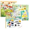 Un Juego Completo de 18 Volúmenes de Libros Ilustrados y Cuentos Infantiles para Clases de Jardín de Infancia, Cuentos de Hadas Clásicos para Niños de 3 a 6 Años