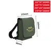 Bateria de Lítio 12V Bolsa Especial Impermeável para Bateria Lona Grossa Mochila de Ombro para Exterior Bolsa Camuflada para Exterior