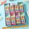 Conjunto de 10 Carimbos Sanrio Animais Marinhos Vegetais Espaço Carro Pônei Planejador Conjunto de Carimbos de Água