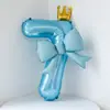 Tela Colgante para el Primer Cumpleaños de Niño, Escena de Pastel y Globos, Decoración, Ambiente, Accesorios para Fotos, Set de Fiesta