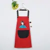 Avental Fofo Estilo Japonês Moda Feminina Doméstico Masculino Adulto Cozinha Impermeável e à Prova de Óleo Roupa de Trabalho Estilo Nórdico Logotipo Personalizado