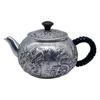 Juego de Té de Plata de Ley 999 Gama Alta Gama Alta Taza de Té de Plata Kung Fu Tetera Regalo de Negocio Joyería de Plata Juego de Tazas de Plata