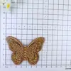 Novo Estilo Strass Hot-Fix Borboleta Flor Cheia de Strass Sapatos Bolsas Roupas Broche Grampo de Cabelo Acessórios para Cabelo Acessórios Atacado