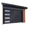 Ventas Directas de Fábrica con Ventanas Abatibles para Residencias, Villas, Puertas de Garaje Eléctricas Planas de Placa de Aluminio con Control Remoto Antirrobo para Entradas