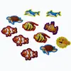 Lindas Pegatinas Magnéticas Suaves Pegamento Suave Dibujos Animados Animales Marinos Etiquetas Magnéticas Tablero de Mensajes Magnético Pegatinas Magnéticas para Refrigerador Personalización