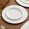 Pratos de mesa de cerâmica de fábrica restaurante ocidental prato para bife e massa prato de prato frio clube prato de conceito artístico prato raso