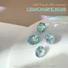 Joias de Arte para Unhas Smurf de Alta Qualidade Lago Azul Cuilan Raso Quadrado Gordo Doce Coração Torto Fundo Pontiagudo Alienígena Broca de Arte para Unhas Multi-corte