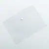 Bolsa de Archivo Transparente A4 de Gran Capacidad Personalizada PP Engrosado A5 Plástico con Broche A3 Almacenamiento Bolsa para Archivos de Contrato
