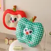 Cojín de silla engrosado con forma de manzana de dopamina, cómodo para uso doméstico, adecuado para ventanales, tatamis de estudiantes, alfombrilla de suelo suave de dibujos animados