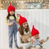 Chapéu infantil outono e inverno Coreia do Sul chapéu de lã acrílico chapéu torcido de melancia chapéu de tricô forrado com fleece para crianças médias e grandes adulto