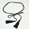 Cinturón de mujer con nuevo estilo, tejido simple, de seda dorada y algodón, con decoración, combina con todo, estilo retro informal, cadena para la cintura.
