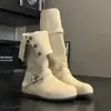 Botas Vaqueras Retro First Encounter Season para Mujer 2026 Nuevas Versátiles Alargadoras de Altura Interior Botas Largas Plegables Adelgazantes Botas Largas de Jinete