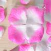 Pétalos de Rosa de Simulación Suministros para Boda Decoración de Flores Falsas para Habitación de Boda Accesorios de Flores Espolvoreadas a Mano Tela No Tejida Cuatro Apilados 100 Piezas