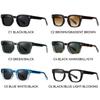 Gafas de Sol Retro Europeas y Americanas para Hombre, Gafas de Sol Polarizadas de Alta Gama con Montura Cuadrada, Nuevo Modelo 2026, Inserto de Ácido Propiónico, Protección Solar UV