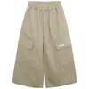 Calça Masculina Changguo Outono Nova Estilo Coreano Calça Reta para Crianças Primavera e Outono Calça Casual Calça de Trabalho
