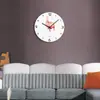 Reloj de Pared Creativo Europeo Simple para Sala de Estar Silencioso Acrílico Flamenco Venta Caliente en Amazon