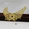 Hongxing DIY Joyería Cobre Color Oro 24K Conservante 70*51mm Accesorios para Horquilla Materiales Hechos a Mano B1068