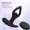 Masturbador masculino, plug anal, vibrador, massageador de próstata unissex, estimulador anal, brinquedo sexual erótico