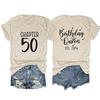 Amazon eBayCamiseta cumpleaños Reina est 1974 capítulo 50 Moda Manga Corta