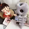 Set de Calavera Esqueleto de Dinosaurio Sombrero Divertido Ropa para Muñeca Figura de Peluche Muñeca Dibujo Animado Lindo Juguete para Niños Colgante