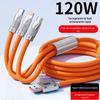 240w um-para-três máquina cliente cabo de dados super rápido cabo de carregamento três-em-um cabo de carregamento uma peça entrega frete grátis