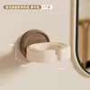 Soporte para Secador de Pelo Montaje en Pared de Baño Sin Taladro Ventosa Soporte Manos Libres Secador de Pelo Colgador Dedicado Estante de Almacenamiento