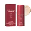 Base Protetora Líquida Sensível à Temperatura Textura Fina Aderente Longa Duração Hidratante Leve Natural Suave Maquiagem Base Cuidados Diários com a Pele