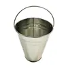 Cubo de Hielo Redondo Pequeño Personalizado de 3L Cubo para Cerveza de Bar Cubo de Hierro Galvanizado para Palomitas de Maíz DIY Suministro Especial de Exportación