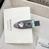 Pinza de Pato de Aleación Ovalada a Cuadros con Pedrería en Forma de Corazón de Lujo Ligero Coreano Exquisito Versátil Pasador para Flequillo Dulce Fresco Accesorio para el Cabello