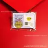 Pegatinas Doradas Personalizadas para Teléfono con Aleación de Oro 999, con Diseño de Calabaza para Atraer Riqueza y Prosperidad, con Adhesivo en la Parte Trasera